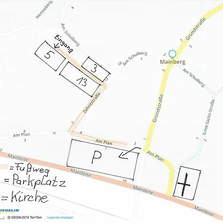 아파트 Schone 42m² Ferienwohnung Schonungen